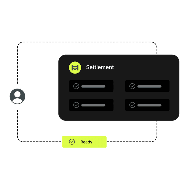 Secure settlement